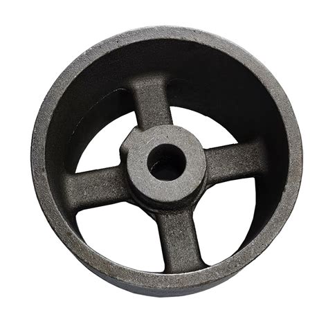 Heavy Duty Cast Iron Castor Wheel Steel Casting Factory Grey Iron