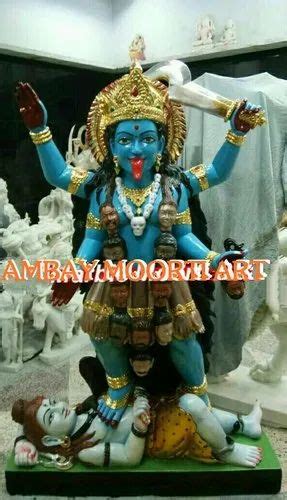 Marble shyama kali statue, For Temple at Rs 2000 in Jaipur | ID: 22244206591