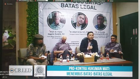 Hukuman Mati Perlu Pertimbangkan Dimensi Etis Ikatan Keluarga Alumni