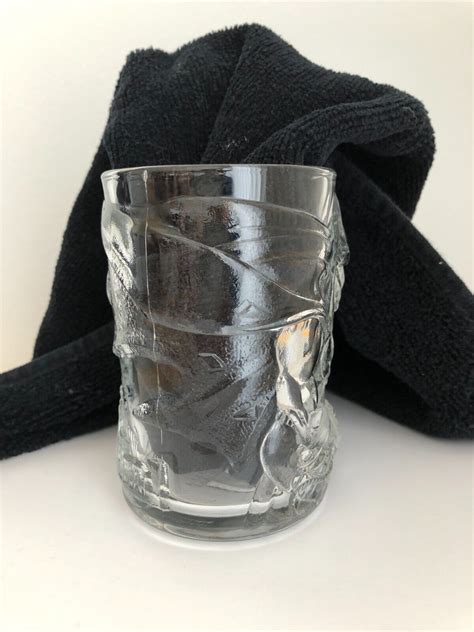 Set Of Mcdonalds Batman Forever Glass Mug Cups Dc Comics