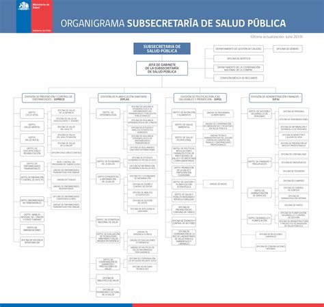 Pdf Organigrama Subsecretar A De Salud P Blica Econ Mica En Salud