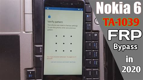 Nokia 6 TA 1039 8 9 Frp Bypass Without PC New Trick In 2020 YouTube