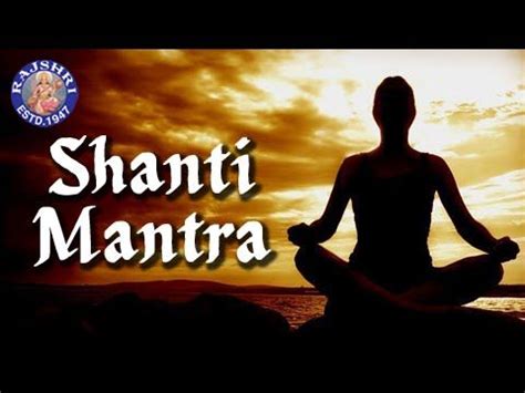 Shanti Mantra With Lyrics Om Saha Navavatu Times Sanjeevani