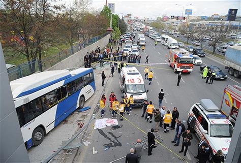 Ankara Da Trafik Kazas L