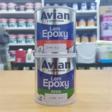 Jual Perekat Lem Epoxy Resin Avian Komponen Komponen Kapal Kayu Besi