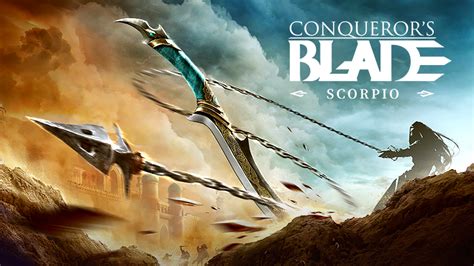 Conquerors Blade Scorpio Spotlight Chain Dart And Scimitar New