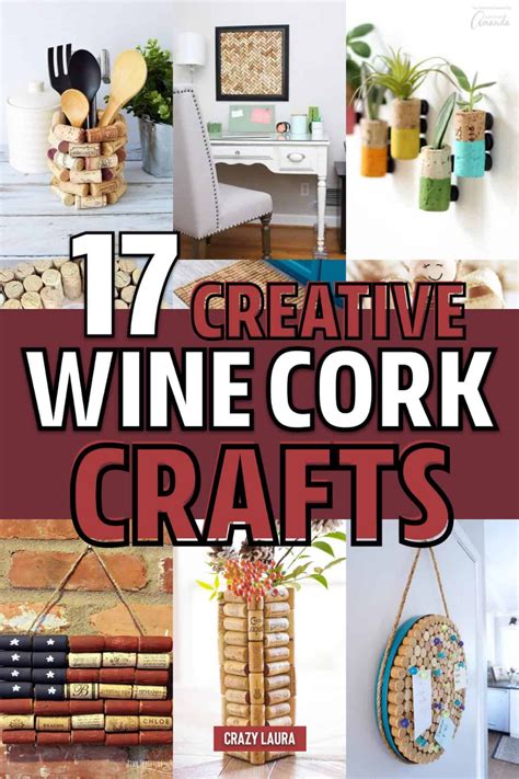 15 Best Wine Cork Craft Ideas For Recycling Old Corks Wine Cork