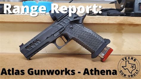 Range Report Atlas Gunworks Athena Style Pistol Youtube