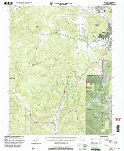 Classic USGS Ironton Missouri 7.5'x7.5' Topo Map – MyTopo Map Store