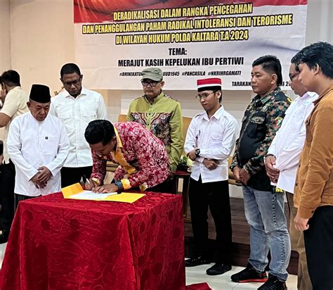 Polda Kaltara Laksanakan Deradikalisasi Dalam Rangka Pencegahan Dan