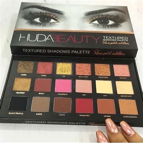 Paleta De Sombras Huda Beauty Tonos En Mercado Libre