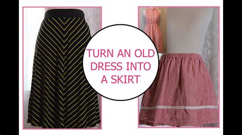 How To Turn A Dress Into A Skirt The Happy Housewife Home