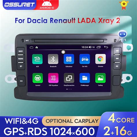 Android Car Radio Din For Dacia Duster Logan Dokker Sandero Lodgy