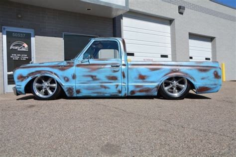 1969 Chevrolet C10 Short Box Faux Patina Paint Air Ride Ls Financing