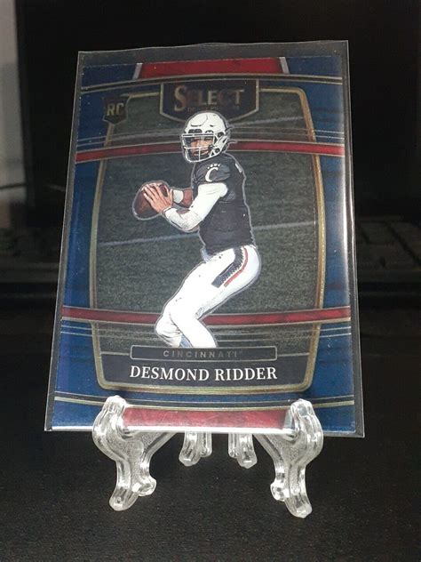 Panini Select Draft Picks Concourse Blue Desmond Ridder Rc