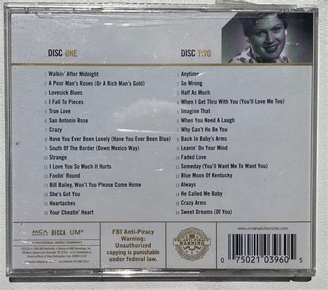 Patsy Cline Gold Cd Ebay