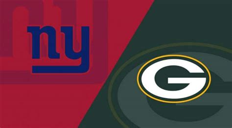 Giants Vs Packers Preview 10922 Betting Odds Prediction Depth Chart