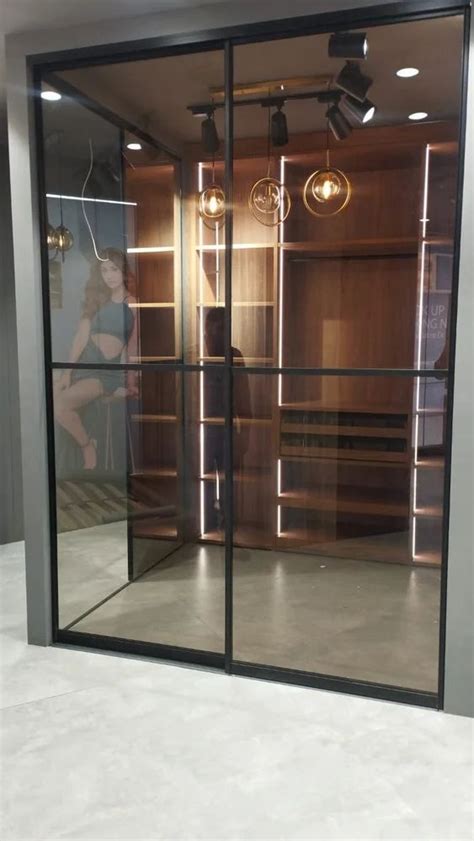 Doors Glass Sliding Wardrobe With Locker At Sq Ft In Noida