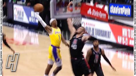 Kentavious Caldwell Pope Demolishes Ivica Zubac With A Facial Dunk