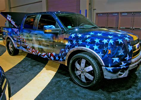 Ford F 150 American Flag Tribute