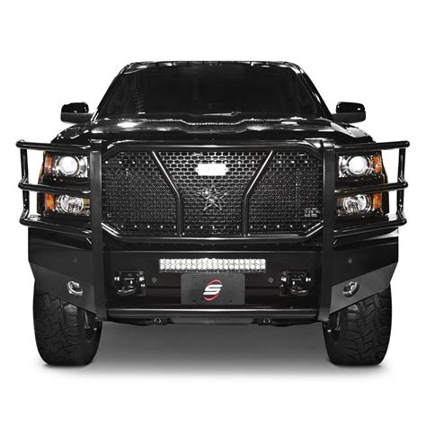 Steelcraft® Chevy Silverado 2014 Elevation Series™ Full Width Black Front Hd Bumper With