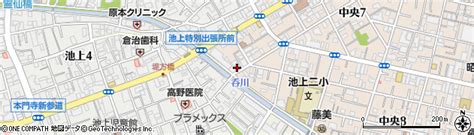 東京都大田区中央8丁目2 13の地図 住所一覧検索｜地図マピオン