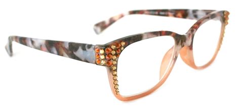 Aya Bling Women Reading Glasses Adorned W Cooper Light Colorado