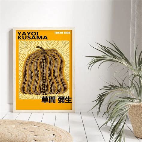 Yayoi Kusama Pumpkin Art Print Halloween Pumpkin Art Yayoi - Etsy ...