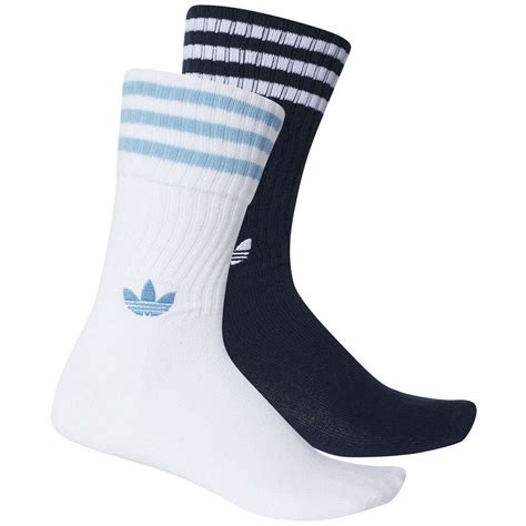 Adidas Originals Solid Crew Socks 2 Pack Socken Collegiate Navy Fun