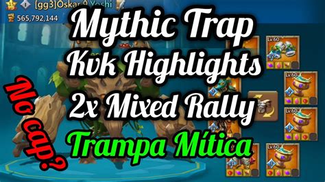 Lords Mobile Baby Mythic Trap Kvk Highlights Mixed Rally Mythic