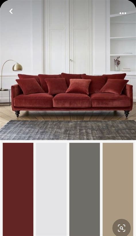 Pin On Sofa Red Sofa Living Room Red Couch Living Room Red Living