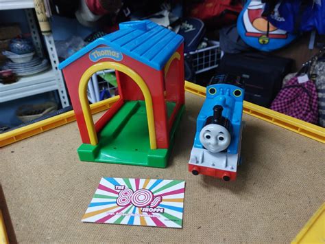 My First Thomas steam train no1 & Shed, Hobbies & Toys, Toys & Games on Carousell