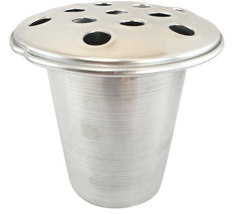 Aluminium Metal Grave Vase Inserts For Flowers