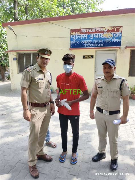 युवक को अवैध तमंचा दिखाना पड़ा भारी पुलिस ने भेजा जेल। Belaag News