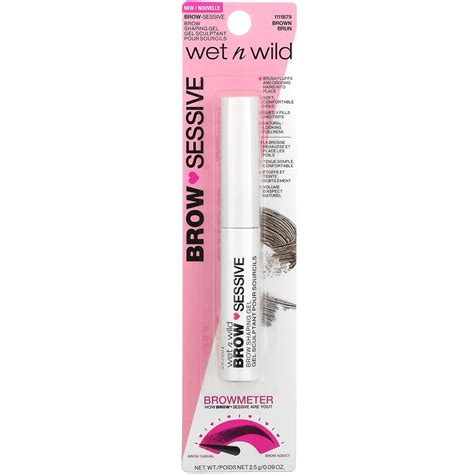 Wet N Wild Brow Sessive Shaping Gel Brown 0 09 Oz 2 5 G