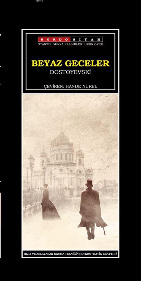 Beyaz Geceler Fyodor Mihayloviç Dostoyevski 9786058181540 Kitap