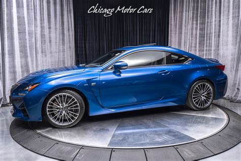 Used Lexus Rc F Coupe Ultrasonic Blue Mica Paint For Sale