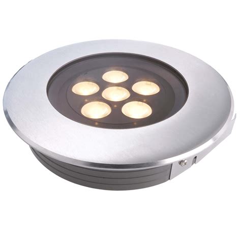 Calpestabile Incasso Pavimento LED 11W IP67 Faretto 3000K Segnapassi