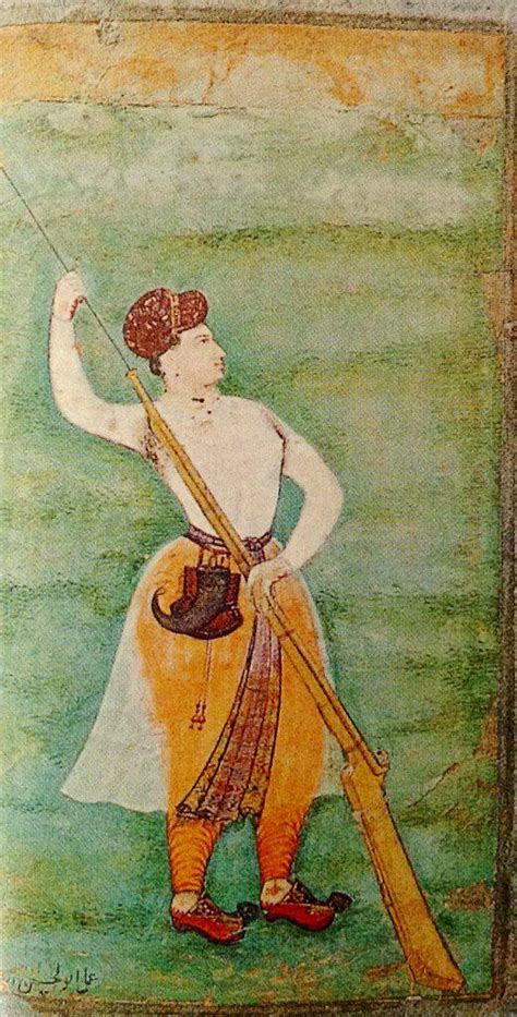 Mughal Empress Nur Jahan Holding A Musket Queen Of Emperor Jahangir