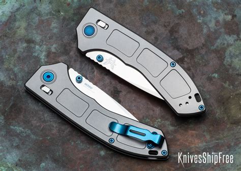 benchmade knives  narrows titanium folder  axis lock