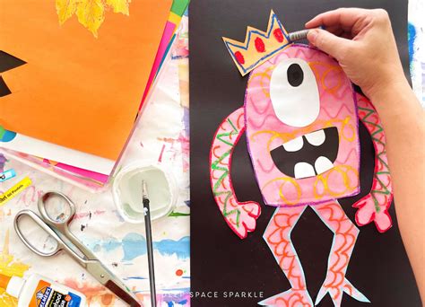 Monster Art Projects For Kids