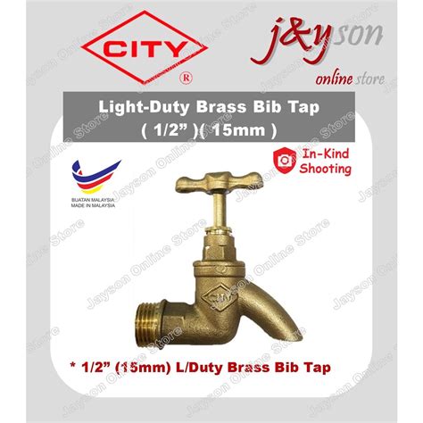 City Brass Garden Tap Hd Ld Brass Bib Tap 12 Kepala Paip