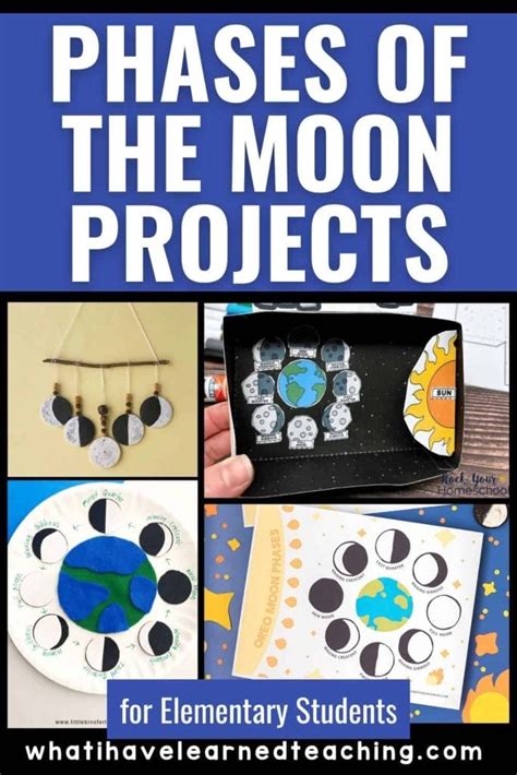 Phases of the Moon Projects for Kids