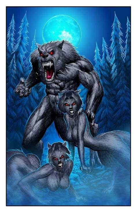 Pin By Christi Anderson On Werewolves Dark Fantasy Art Werewolf Furry Art