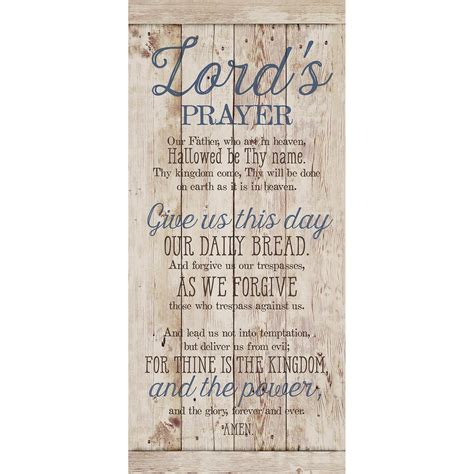 New Horizons Lord's Prayer Wood Plaque | Michaels