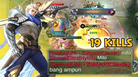 Kills Musuh Minta Ampun Maniac Alucard Buff Diremehin Kasih Paham