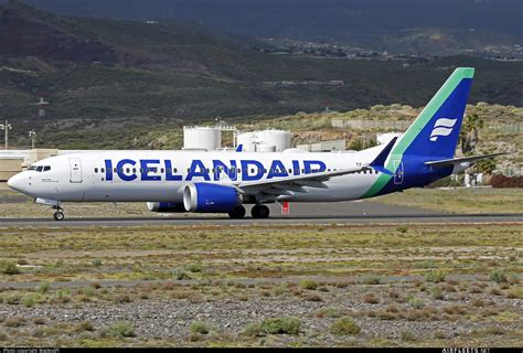 Icelandair Boeing Ng Max Tf Icp Photo Airfleets Aviation