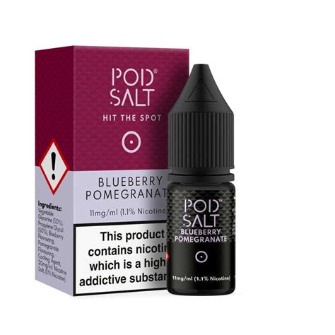 Pod Salt Nic Salt Blueberry Pomegranate Ml Mg Vape And Go