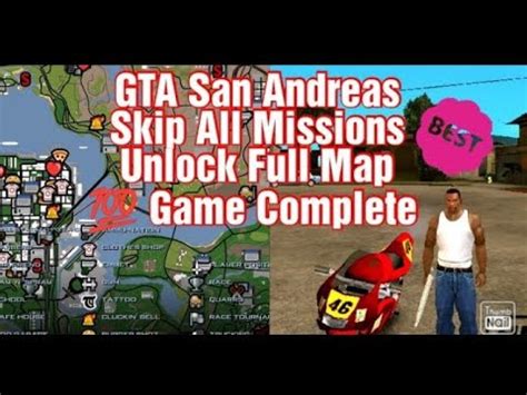 How To Skip Gta San Andreas Android All Missions Game Complete