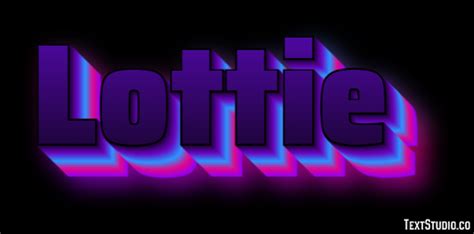 Lottie Logos Name Textstudio